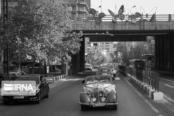 Classic Cars in Tehran Streets