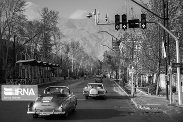 Classic Cars in Tehran Streets