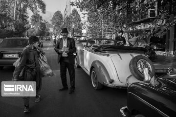 Classic Cars in Tehran Streets