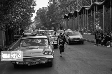 Classic Cars in Tehran Streets