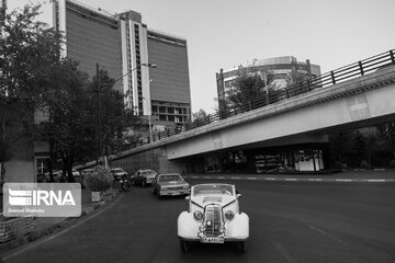 Classic Cars in Tehran Streets