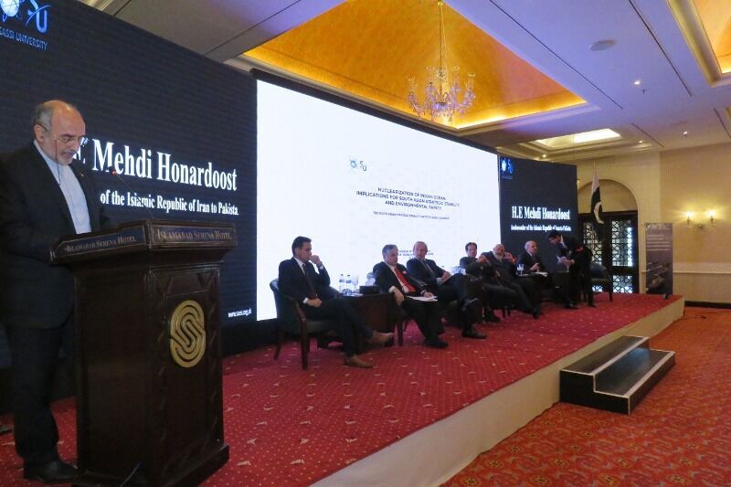 علاقائی ملکوں کو غیرملکی مداخلت کی ضرورت نہیں: ایرانی سفیر علاقائی ملکوں کو غیرملکی مداخلت کی ضرورت نہیں: ایرانی سفیر