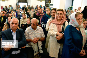 Christians marks Saint George in a church in Tehran