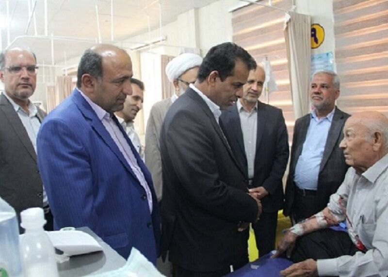 سالمندان دشتی از خدمات نوین سلامت  بهره‌مند شدند