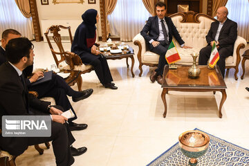 Isfahan Governor meets with Italian Ambassador