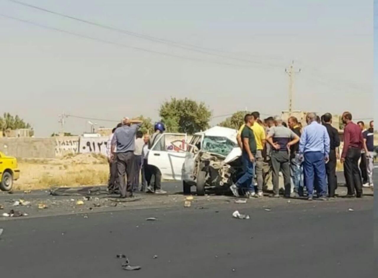 تصادف در محور ورامین- چرمشهر یک کشته برجای گذاشت