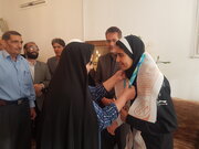 قهرمان تکواندو جهان نشان خود را به مادر شهید شاهرودی تقدیم کرد