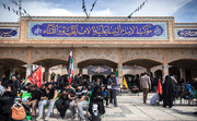 خادمان رضوی به زائران اربعین در ۶ مرز ایران خدمت‌رسانی می‌کنند