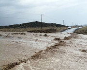 سیلاب دو جاده روستایی در خراسان رضوی را مسدود کرد