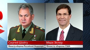 وزیران دفاع روسیه و آمریکا درباره سوریه گفت‌وگو کردند
