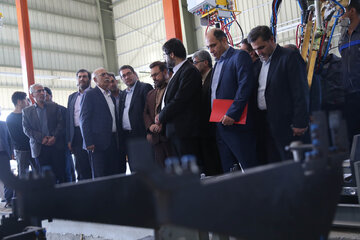 بازدید وزیر صنایع ، معدن و تجارت از کارخانه آرتاویل تایر اردبیل