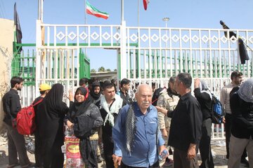 تردد زائران از مرز رسمی خسروی به ۲۹۰ هزار تن رسید