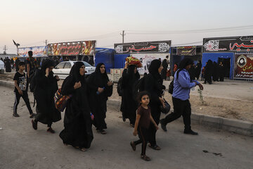 پیاده روی اربعین - اربعین 98 - اربعین حسینی - اربعین در مرزچذابه - پیاده روی در مرز چذابه