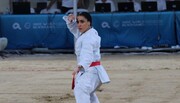 صادقی نماینده کاراته ایران در بازی‌های ساحلی جهان؛ افسانه در لیست انتظار