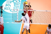 Japan defeated Iran's volleyball team in FIVB Volleyball Men's World Cup