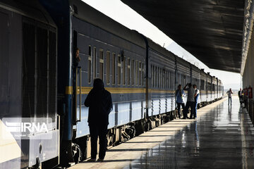 Golden Eagle tourist train in Isfahan