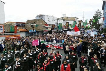 آمادگی مردم و مسئولان آستارا برای راهپیمایی ۱۳ آبان 