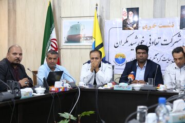 نشست خبری مدیر عامل شرکت تعاونی خورشید مکران