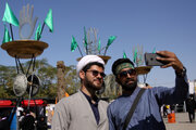 پوزخند زائران ایرانی به تهدید تکفیری ها

