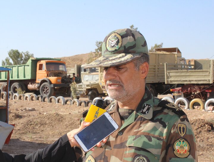 ارتش با تمام توان در خدمت زائران اربعین حسینی است