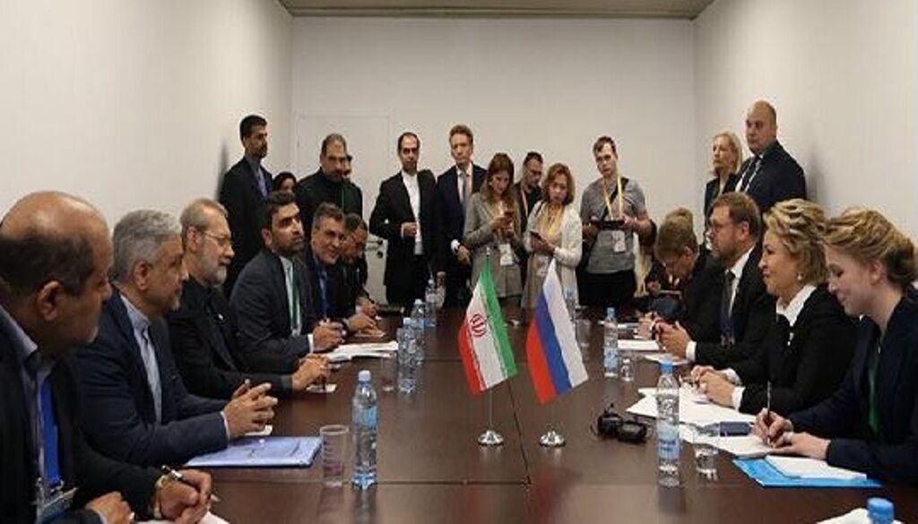 Larijani praises serious trust between Iran, Russia