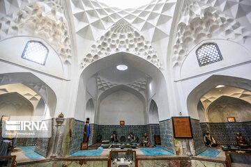 www.irna.ir/photo/83519290/Glory of Iranian architecture in Ganjalikhan Bath in Iran's KermanQazvin, Iran, October 14, 2019. IRNA/