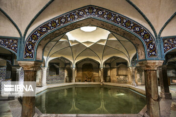 www.irna.ir/photo/83519290/Glory of Iranian architecture in Ganjalikhan Bath in Iran's KermanQazvin, Iran, October 14, 2019. IRNA/