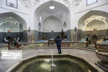 www.irna.ir/photo/83519290/Glory of Iranian architecture in Ganjalikhan Bath in Iran's KermanQazvin, Iran, October 14, 2019. IRNA/