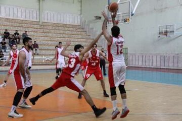 امتیاز تیم بسکتبال پدافند رعد دزفول به شهرکرد داده شد
