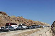 ترافیک مرز مهران و چذابه همچنان سنگین است