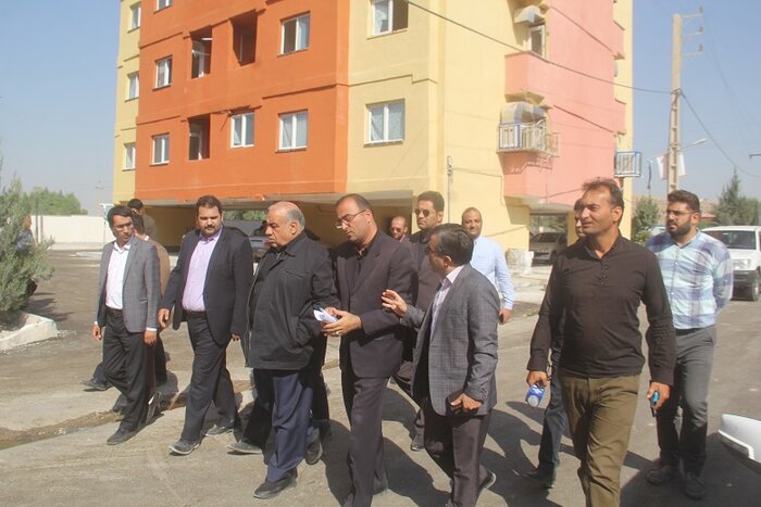 ۱۲ بلوک از مسکن مهر شهید شیرودی سرپلذهاب تا سالگرد زلزله تکمیل میشود