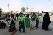پاکبانان مشهدی یک میلیون متر مربع از معابر شهر نجف را نظافت کردند