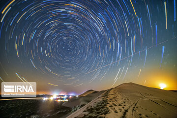 Maranjab Desert in Iran's  Aran va Bidgol