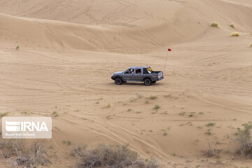 Maranjab Desert in Iran's  Aran va Bidgol