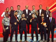 عالمی مقابلوں میں ایرانی ووشو ٹیم کی پہلی پوزیشن