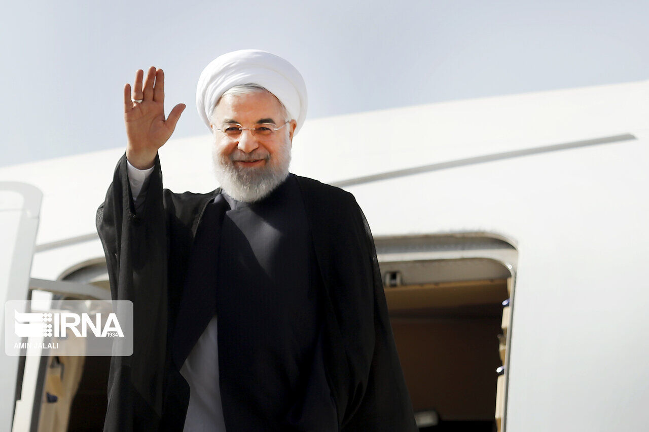 NAM-Gipfeltreffen: Rouhani auf dem Weg nach Baku NAM-Gipfeltreffen: Rouhani auf dem Weg nach Baku