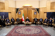 President Rouhani says Iran-Azerbaijan ties becoming "strategic"