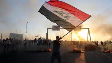 سه فرد مسلح نفوذی در تظاهرات بغداد بازداشت شدند 