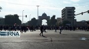 ادامه کشمکش برای ورود تظاهرکنندگان به منطقه سبز بغداد 
