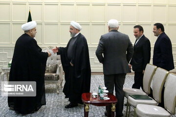 Chairman of the Caucasus Muslims Office meets Iranian President