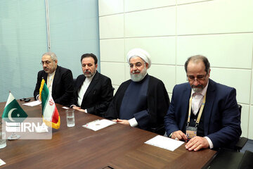 Hassan Rouhani's meetings in Baku