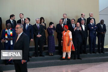 Iranian President arrives in the 18th NAM Summit