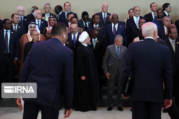 Iranian President arrives in the 18th NAM Summit