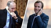 پوتین و مکرون درباره مسائل سوریه لیبی و اوکراین گفت وگو کردند