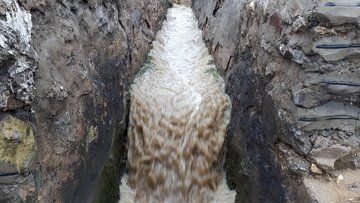 بارش باران پاییزی درسمنان