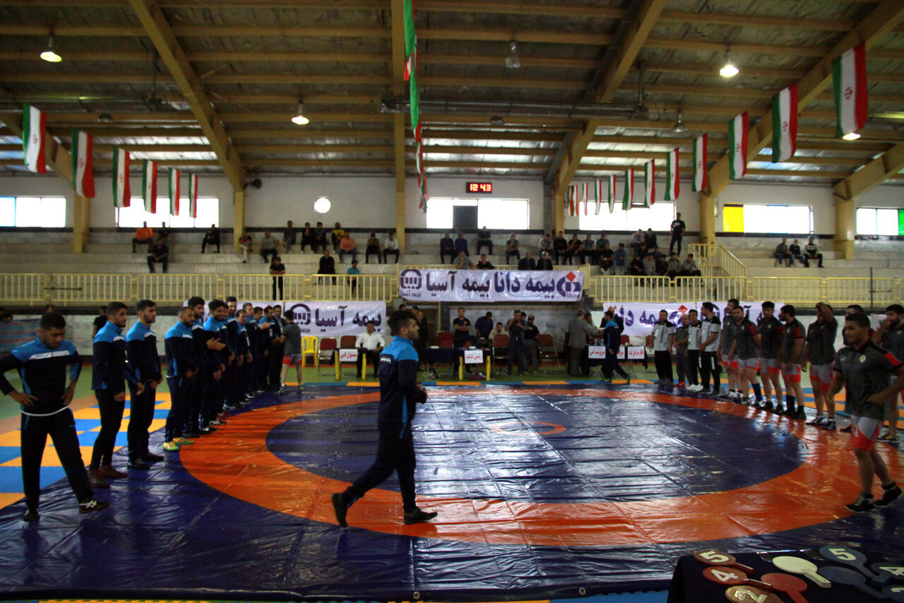 Iran's wrestling team ranks 2nd in CISM Military World Games