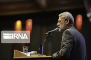 Larijani: Threat of war aimed at destroying Iran's economy