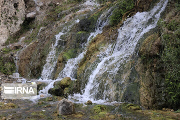 Arpanah Waterfalls in Iran's Lali county Khouzestan province