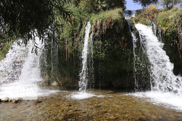 Arpanah Waterfalls in Iran's Lali county Khouzestan province