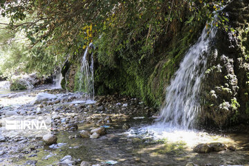 Arpanah Waterfalls in Iran's Lali county Khouzestan province